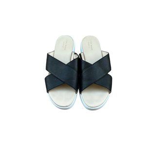 Cole Haan Zero Grand Criss Cross Black Sandals Women's Size 9 1/2 C